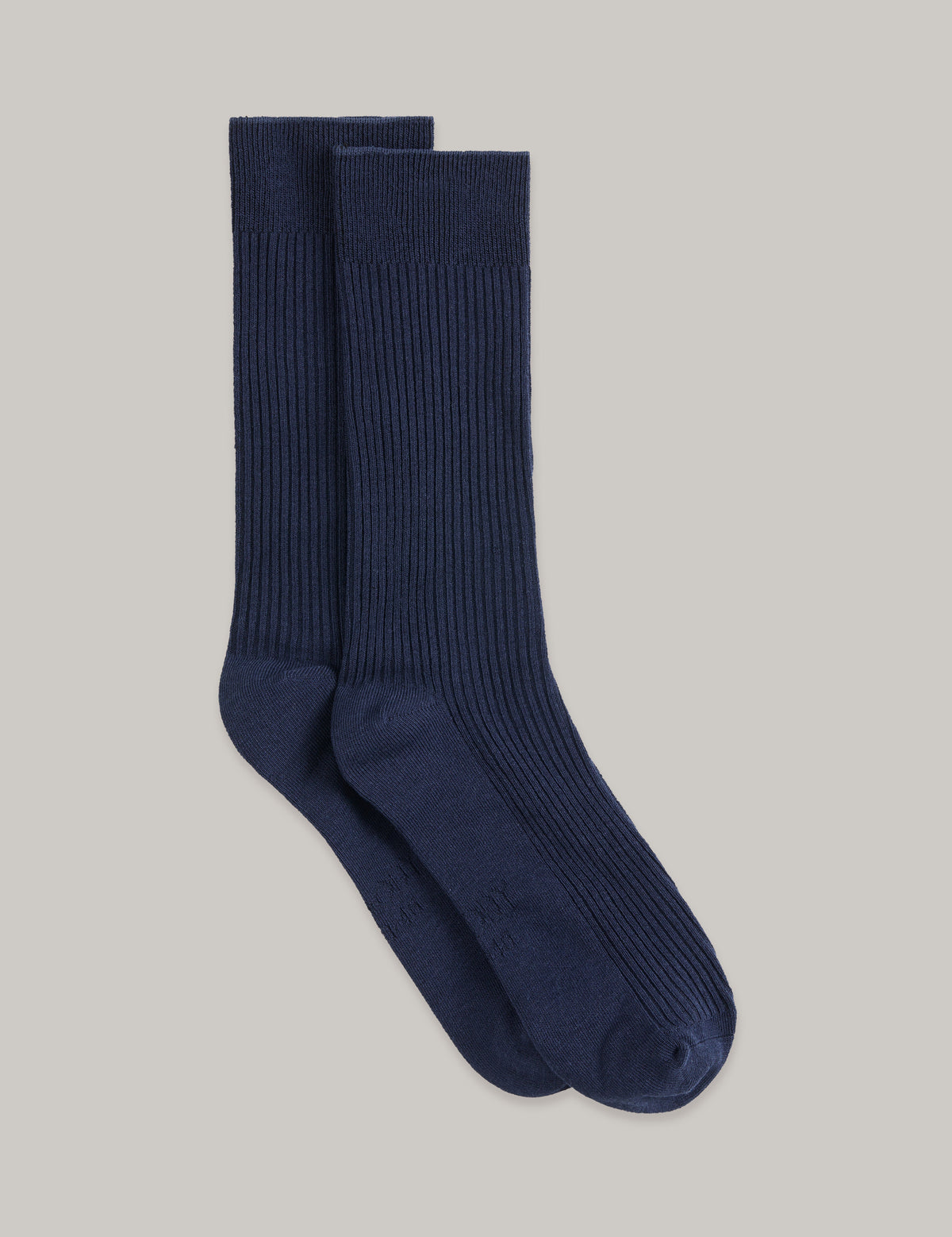 リブクルーソックス | Navy